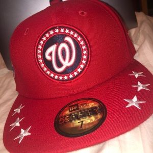 Washington Nationals AllStar Game Fitted Cap Size 7